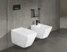 Биде подвесное Villeroy & Boch Finion 56х37,5 см (ярко-белый ceramicplus) (446500R1) фото 3 Aquada.com.ua