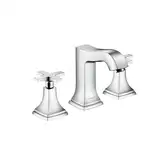 Смеситель для раковины на 3 отверстия Hansgrohe Metropol Classic (цвет - хром), с донным клапаном (31306000)