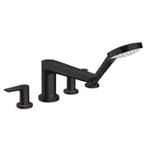 Змішувач для ванни Hansgrohe Talis E на 4 отвори, чорний матовий (71748670)