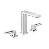 Смеситель для раковины Hansgrohe Metropol (цвет - хром), с донным клапаном Push-Open (74515000)