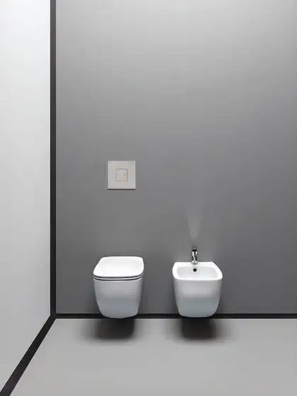 Биде подвесное AXA White Jam, с сиденьем Soft Close (3312801) фото 4 Aquada.com.ua