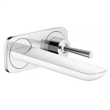 Смеситель для раковины, однорычажный Hansgrohe PuraVida (цвет - хром) (15084000) фото 1 Aquada.com.ua