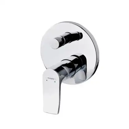 Смеситель для ванны, однорычажный Hansgrohe Metris (цвет - хром) (31487000) фото 1 Aquada.com.ua