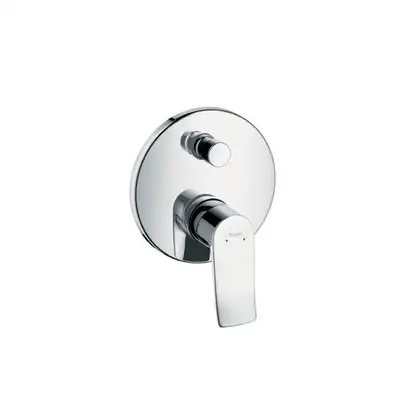 Смеситель для ванны, однорычажный Hansgrohe Metris (цвет - хром) (31493000) фото 1 Aquada.com.ua