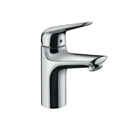 Смеситель для раковины Hansgrohe Novus (цвет - хром), с донным клапаном Push-Open (71032000) фото 1 Aquada.com.ua