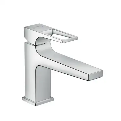 Смеситель для раковины Hansgrohe Metropol (цвет - хром), с донным клапаном Push-Open (74502000) фото 1 Aquada.com.ua