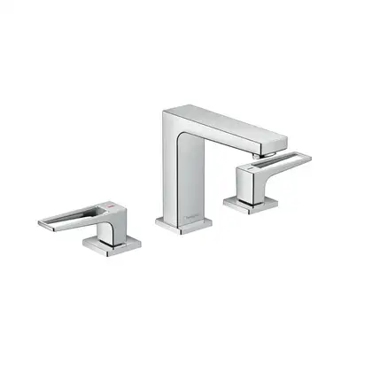 Смеситель для раковины Hansgrohe Metropol (цвет - хром), с донным клапаном Push-Open (74514000) фото 1 Aquada.com.ua