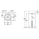 Отдельностоящая раовина Ø 40 см Villeroy & Boch Collaro (Mocha Leather) (417000PQ) фото 6 Aquada.com.ua
