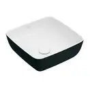 Раковина накладная на столешницу Villeroy & Boch Artis 41 х 41 см, white/black (417841BCT8) фото 1 Aquada.com.ua