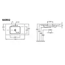Повесная раковина Villeroy & Boch Antheus 1000 x 540 mm (4A09A2R2) фото 4 Aquada.com.ua