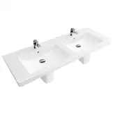 Раковина двойная Villeroy & Boch Subway 1300 х 470 мм (7175D001)
