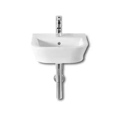 Маленькая (мини) раковина 45 x 42 см Roca The Gap (A327477000) фото 2 Aquada.com.ua