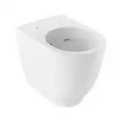 Унитаз напольный, Rimfree (безободковий) Geberit Acanto, горизонтальный выпуск (500.602.01.2) фото 1 Aquada.com.ua