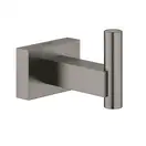 Крючок Grohe Essentials Cube, тёмный графит, матовый (40511AL1) фото 1 Aquada.com.ua