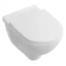 Унитаз подвесной ободковый Villeroy & Boch O.Novo (с сиденьем Soft Close) (5660H101) фото 2 Aquada.com.ua