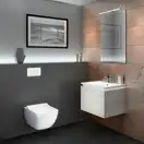 Унитаз подвесной DirectFlush (безободковый) Villeroy & Boch Legato с сиденьем Soft Close (5663RS01) фото 2 Aquada.com.ua