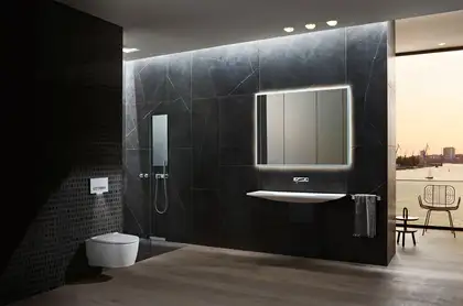 Унитаз подвесной TurboFlush (безободковый) Geberit One, с сиденьем Soft Close (500.202.01.1) фото 3 Aquada.com.ua