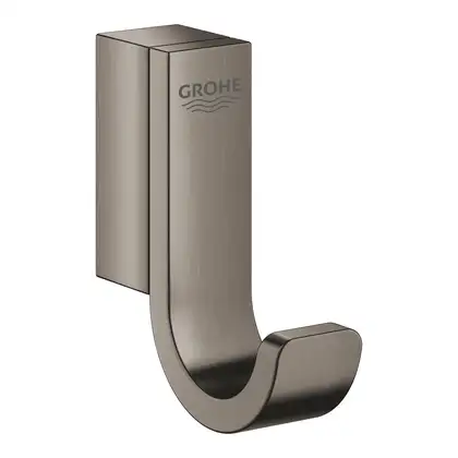 Крючок Grohe Selection, тёмный графит, матовый (41039AL0) фото 1 Aquada.com.ua