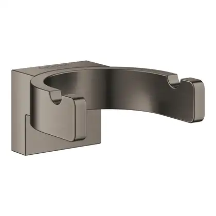 Крючок двойной Grohe Selection, тёмный графит, матовый (41049AL0) фото 1 Aquada.com.ua