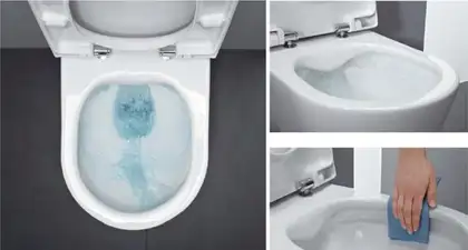 Унитаз подвесной Laufen Pro с сиденьем Slim Soft Close (H8669570000001) фото 3 Aquada.com.ua