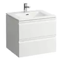 Тумба с умывальником 60 см Laufen Pro S, белый глянцевый (H8619614751041) фото 1 Aquada.com.ua