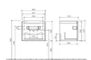 Тумба под раковину Villeroy & Boch Subway 2.0 485420х380 мм (A68500DH) фото 2 Aquada.com.ua