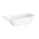 Geberit Soana Slim rim Ванна акрилова 70х160 см, біла (554.001.01.1)