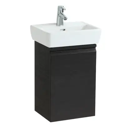 Тумба под умывальник 38 см петли слева Laufen Pro, венге (H4830110954231) фото 1 Aquada.com.ua