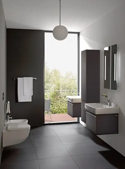 Тумба под умывальник 52 см Laufen Pro, венге (H4830330954231) фото 2 Aquada.com.ua
