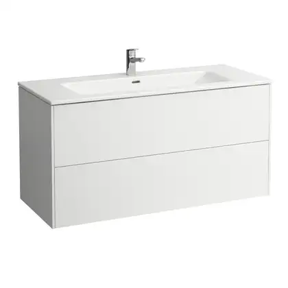 Тумба с умывальником 120 см Laufen Pro S, белый глянцевый (H8649632611041) фото 1 Aquada.com.ua