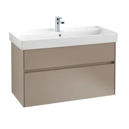 Тумба под умывальник 95,4 см Villeroy & Boch Collaro (Truffle Grey) (C01100VG) фото 1 Aquada.com.ua