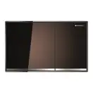 GEBERIT Смывная клавиша, двойной смыв Sigma 60 (стекло умбра) (115.640.SQ.1) фото 1 Aquada.com.ua