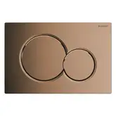 Geberit Sigma 01 Клавиша смыва, латунь (115.770.DT.5)