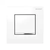 Geberit Sigma 30 Клавіша змиву пісуара, білий/хром (116.017.KJ.1)