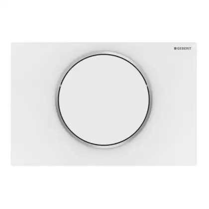 Клавиша смыва, смыв/стоп Geberit Sigma 10 (нержавеющая сталь белый матовый лак), легко чистящееся покрытие (115.758.JT.5) фото 1 Aquada.com.ua Клавиша смыва, смыв/стоп Geberit Sigma 10 (нержавеющая сталь белый матовый лак), легко чистящееся покрытие (115.758.JT.5) фото 1 Aquada.com.ua