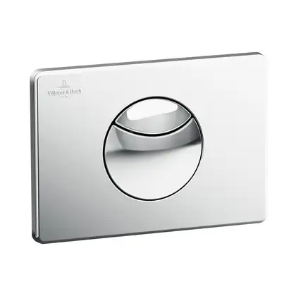 VILLEROY & BOCH Клавиша смыва Villeroy&Boch ViConnect (92248561) хром фото 1 Aquada.com.ua