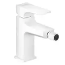 Смеситель для биде Hansgrohe Metropol (цвет - белый матовый), с донным клапаном Push-Open (32520700) фото 1 Aquada.com.ua