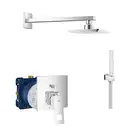 Душевая система скрытого монтажа Grohe Eurocube (цвет - хром) (234090SB) фото 1 Aquada.com.ua