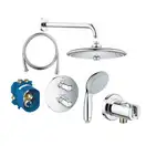 Душевая система скрытого монтажа Grohe (цвет - хром) (3461400A) фото 2 Aquada.com.ua