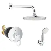 Душевая система скрытого монтажа Grohe Bau Loop (цвет - хром) (2908100L)