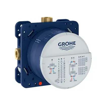 Душевая система скрытого монтажа Grohe Eurocube (цвет - хром) (2406200L) фото 6 Aquada.com.ua