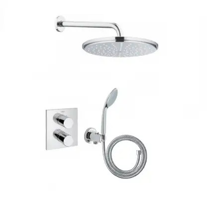 Душевая система скрытого монтажа Grohe Grohtherm 3000 Cosmopolitan (34408000) фото 1 Aquada.com.ua
