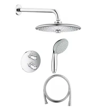 Душевая система скрытого монтажа Grohe (цвет - хром) (3461400A) фото 1 Aquada.com.ua