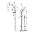 Смеситель для кухни Hansgrohe Talis M54 270 (цвет - хром), с вытяжным изливом (72809000) фото 2 Aquada.com.ua