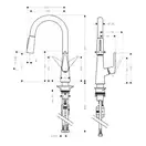 Смеситель для кухни, однорычажный Hansgrohe Talis S (цвет - хром) (72815000) фото 2 Aquada.com.ua