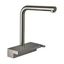 Смеситель для кухни Hansgrohe Aquno Select 250 2jet, sBox (цвет - нержавеющая сталь), с вытяжным душем (73830800) фото 1 Aquada.com.ua