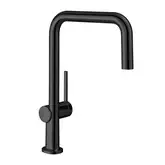 Hansgrohe Talis M54 U 220 Смеситель для кухни, черный матовый (72806670)