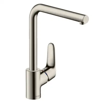 Смеситель для кухни Hansgrohe Focus 280 (цвет - сталь) (31817800) фото 1 Aquada.com.ua