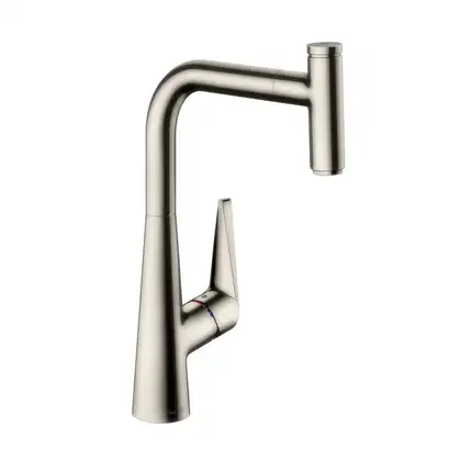 Смеситель для кухни Hansgrohe Metris Select S (цвет - сталь) (72821800) фото 1 Aquada.com.ua Смеситель для кухни Hansgrohe Metris Select S (цвет - сталь) (72821800) фото 1 Aquada.com.ua