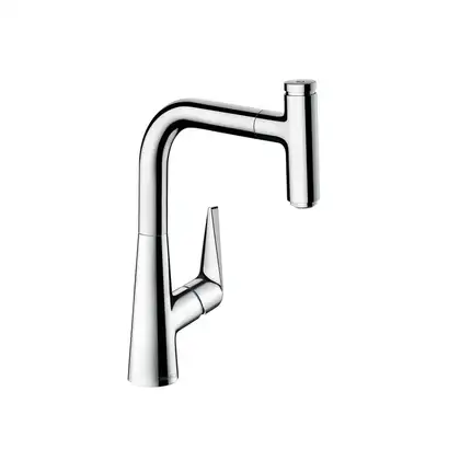 Смеситель для кухни, однорычажный Hansgrohe Talis Select S (цвет - хром) (72822000) фото 1 Aquada.com.ua